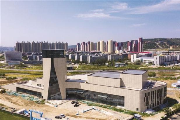 吕梁市群艺馆暨文化广场建设项目主体工程完工